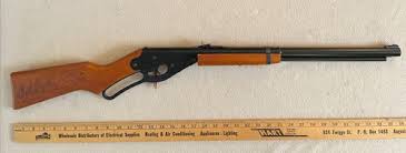 Daisy Red Ryder Model 1938B Air Rifle BB Gun Engraved Wood ...
