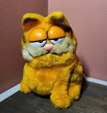 Vintage Dakin Garfield Plush 1981 Sitting Fat Cat Stuffed ...