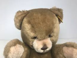 Steiff Vintage Sitting Brown Teddy Bear 0205/35 Great Shape with Tag | eBay