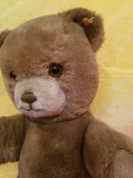 Steiff 16" Western Germany Plush Bear - Etsy Canada