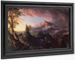 The Course Of Empire Savage State Thomas Cole