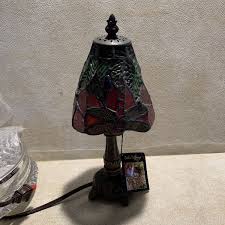 Dale Tiffany TT101287 Evelyn Table Lamp Antique Dragonfly | eBay