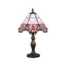 Tiffany-style Pink Butterfly Table Lamp - Bed Bath & Beyond ...