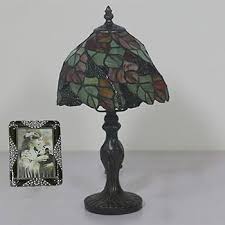 Amazon.com: GAUUA Tiffany Style Stained Glass Table Lamp ...