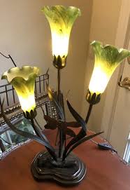 Vintage Tiffany Style Luminarie Table Lamp | eBay