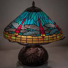 Meyda Lighting 261259 Tiffany Dragonfly Tiffany Mahogany ...