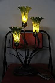 Dale Tiffany Connoisseur Collection 770-2350 Lilly Flute Dragonfly Table Lamp | #536976609