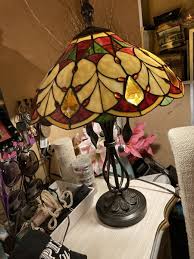 Beautiful Stained glass vintage Tiffany Lamp No damage | eBay