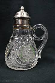 EAPG - US Glass #150104 - Victoria /Buzz Saw - Syrup / Molasses Can - 7" - 1907 | eBay