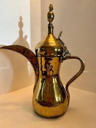 Vintage Arabic Brass Coffee Tea Pot - Etsy
