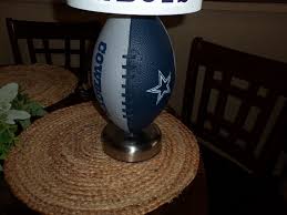 DALLAS COWBOYS FOOTBALL Table Lamp (handcrafted) - Etsy