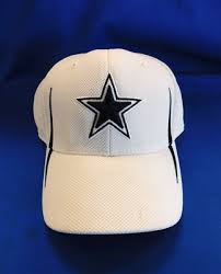 Dallas Cowboys White Blue Hat Cap NFL Large Some Spots ...