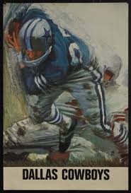 NFL - Dallas Cowboys | Original Vintage Poster | Chisholm ...