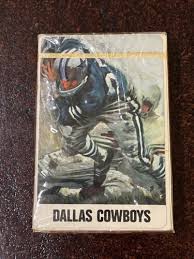 DALLAS COWBOYS 1966 STANCRAFT PLAYING CARDS DECK NEVER NEW ...