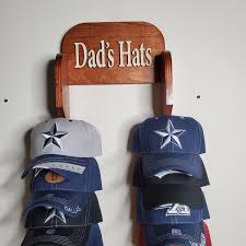 Custom Cap Rack for 20 Caps, Hat Rack, San Valentin Gift ...