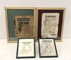 Jesse James Wanted Poster