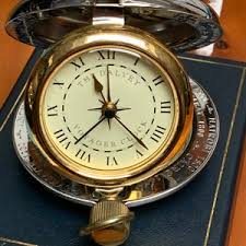 Dalvey Voyager Clock, Vintage Nautical Clock, Pocket Watch Style Alarm Clock, Travel Clock Grants of Dalvey, Scotland AF - Etsy India