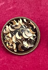 Vintage Earrings Vintage Jewelry Clip on 3D Earrings Rare - Etsy