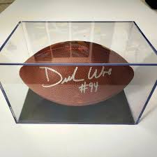 Dallas Cowboys Demarcus Ware signed autograph football w ...
