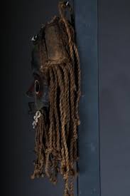 Antique African Wooden Mask for sale at Pamono