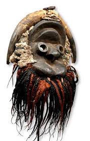 A We Guere African Mask Ex Scanzi Collection