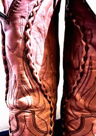 Dan Post Gorgeous Western Leather Fancy Boots Size 8 1/2D ...