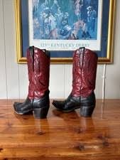 Dan Post M Red Boots for Women for sale | eBay