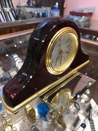 Ergo Mantel Clock, Wooden and Metal Ergo Clock – Time Piece ...