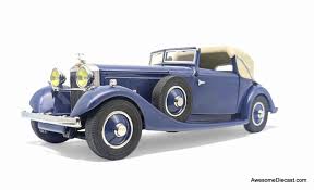 1915 Stutz Bearcat - Yellow 1:24 Diecast Car Model by ...
