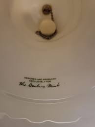 Vintage AYNSLEY Fine Bone China DANBURY MINT BELL Cottage Garden England | eBay
