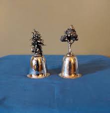 Vintage Danbury Mint Silverplate Bell - Etsy