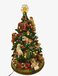 Danbury Mint English Bulldog Lighted Christmas Tree, Rare 14 ...