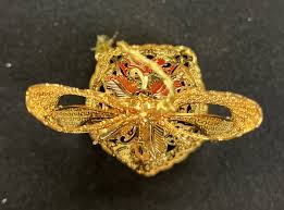 DANBURY MINT ?? GOLD CHRISTMAS ORNAMENT Bell NM Condition | eBay