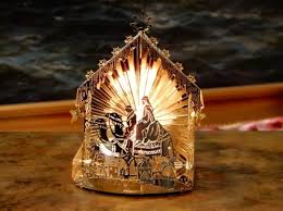 Szopka lampion świecznik trzej królowie na wielbłądach ...