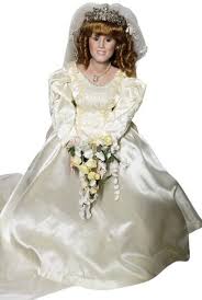 The Princess Sarah Bride Porcelain Doll, Fine Bisque ...