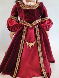 18 Inch Doll Historical Tudor Style Four-piece Outfit - Etsy
