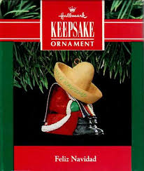 1991 Feliz Navidad (Sombrero) | QX5279 | Hallmark Ornaments .com