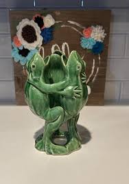 Vintage Frog Vase - Etsy
