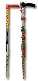 Russell Rice. Snake Canes.