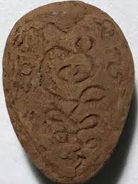 YONI CHARM PHRA LP PHINA RARE OLD THAI BUDDHA AMULET PENDANT ...