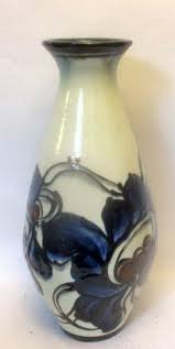 Antique DANICO VASE Denmark Pottery Art Nouveau RARE TALL 12 ...