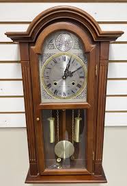 Vintage Waltham 31 Day Chiming Wall Clock Working With Key ...