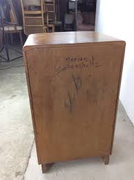 Mid-Century Modern Two Drawer Nightstand by Heywood ...