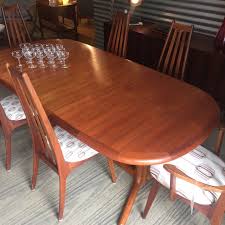 Danish Teak Dining Table by Edvard Valentinsen at City Issue Atlanta