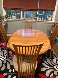 Solid Cherry Skovby Dining Room Table And Chairs for Sale in Fox River Grove, IL - OfferUp