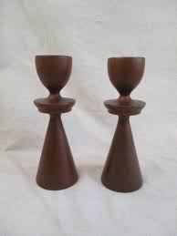 Brown Wooden Candle Holders & Accessories for sale | eBay