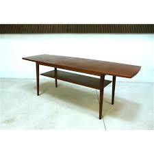 Large Danish Teak Two-Tier Coffee Table, 1960s | Chairish