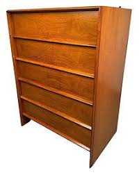 T.h. Robsjohn Gibbings/ Widdicomb Walnut Dresser