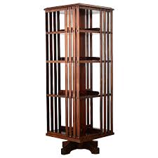 Vintage French 20th Century Revolving Bookcase - Fireside ...