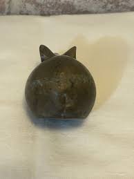 Vintage Brass Figure Mouse, Mice, Figure Brass Home Desk ...